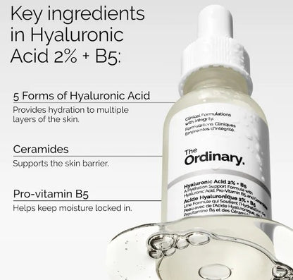 The Ordinary - Hyaluronic Acid 2% + B5 30ml